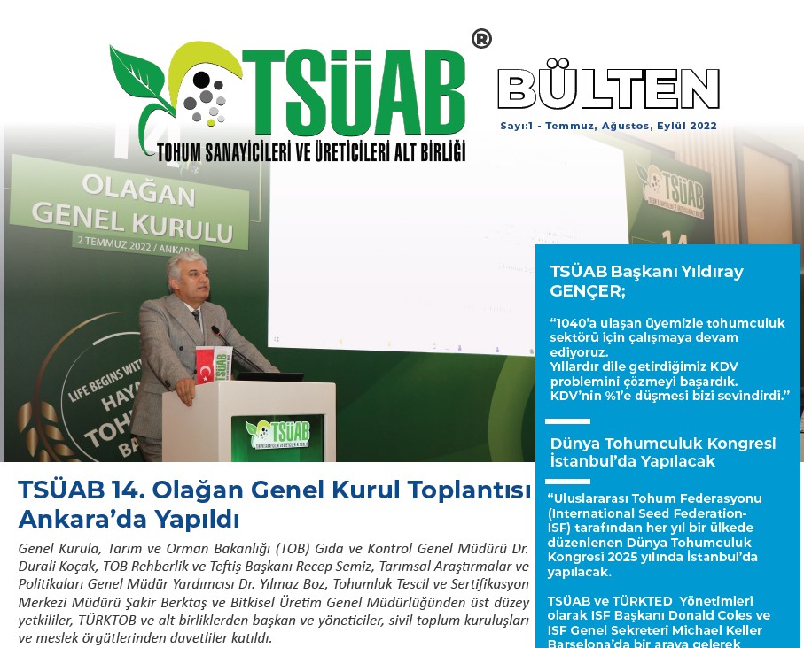 TSÜAB Bülten Sayı-1