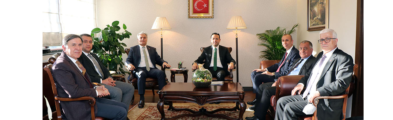 BAKAN YARDIMCIMIZ EBUBEKİR GİZLİGİDER'İ ZİYARET ETTİK