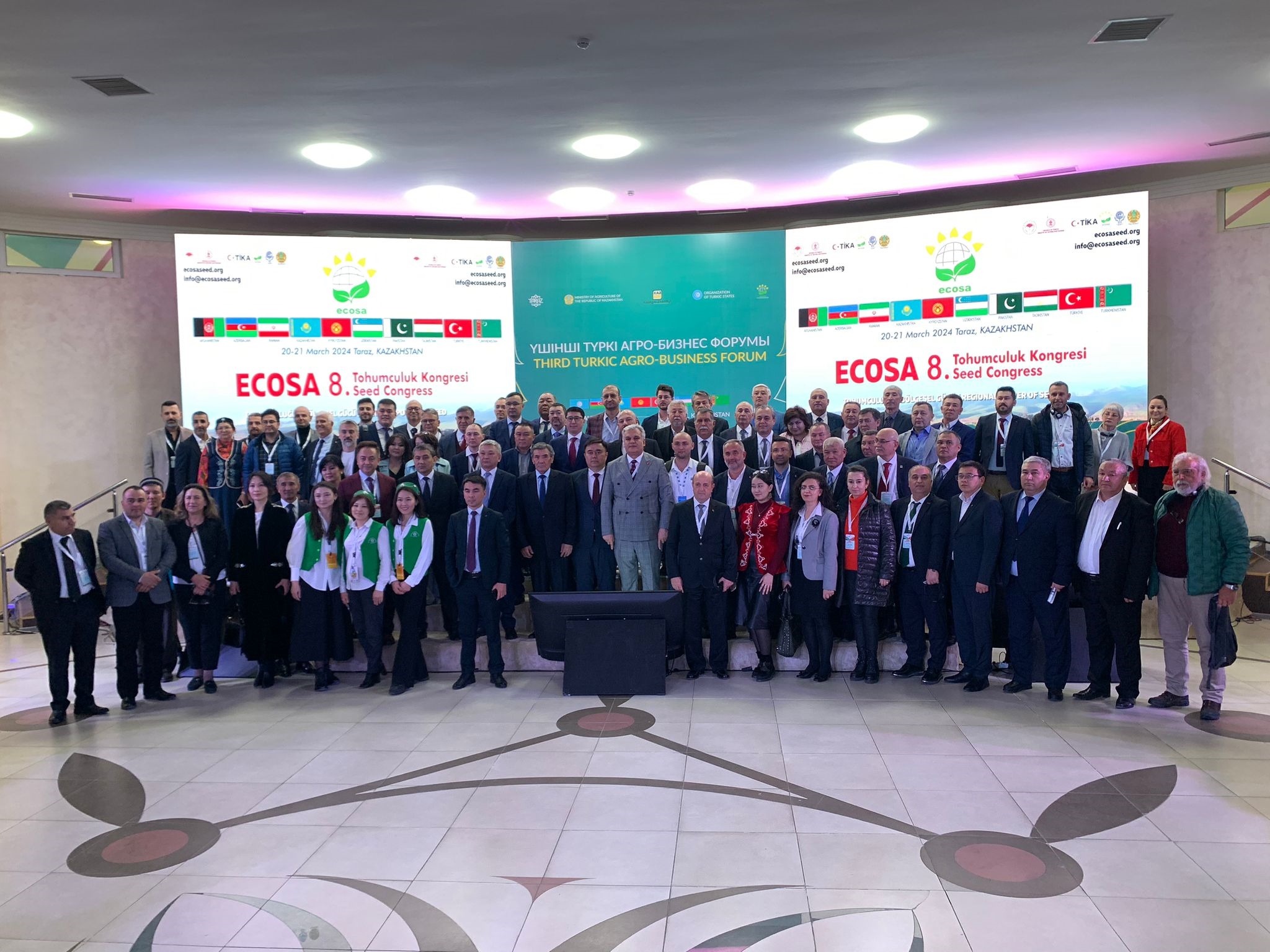 ECOSA 8. TOHUMCULUK KONGRESİ KAZAKİSTAN’DA YAPILDI
