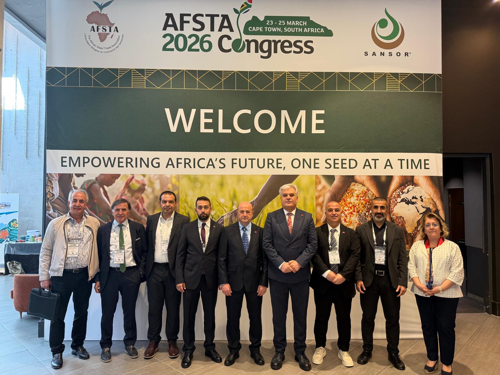 TSÜAB, Afrika Tohumculuk Kongresi’nde Türkiye’yi Güçlü Şekilde Temsil Etti